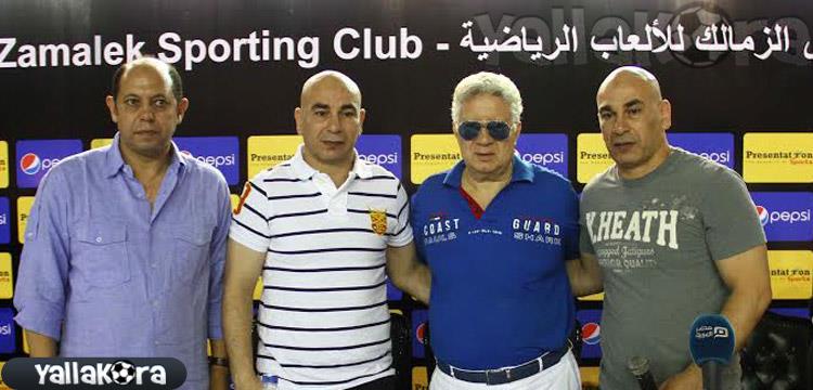 مرتضى منصور - حسام حسن- ابراهيم حسن مرتضى منصور - حسام حسن- ابراهيم حسن